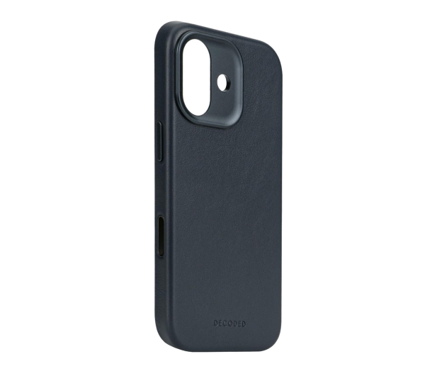 Decoded Leather Backcover, iPhone 17, Navy shadow - 1359048 - zdjęcie 2